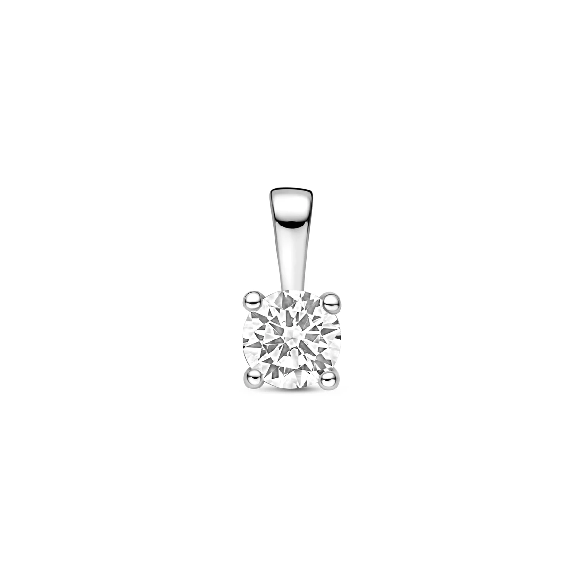 hanger zirkonia zilver gerhodineerd