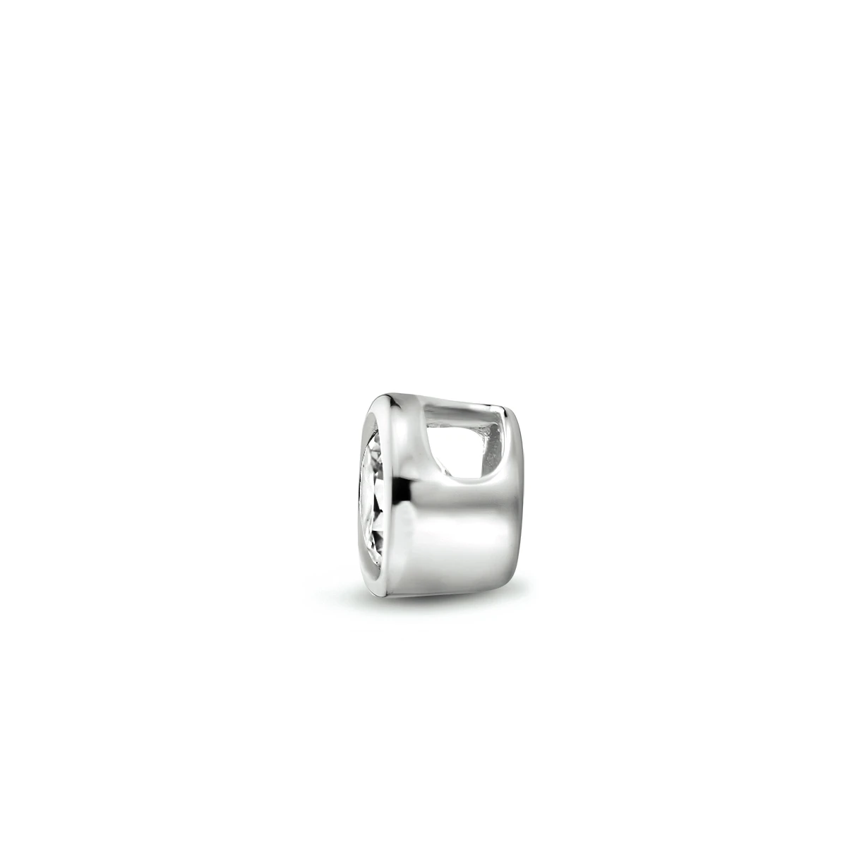 hanger zirkonia zilver gerhodineerd