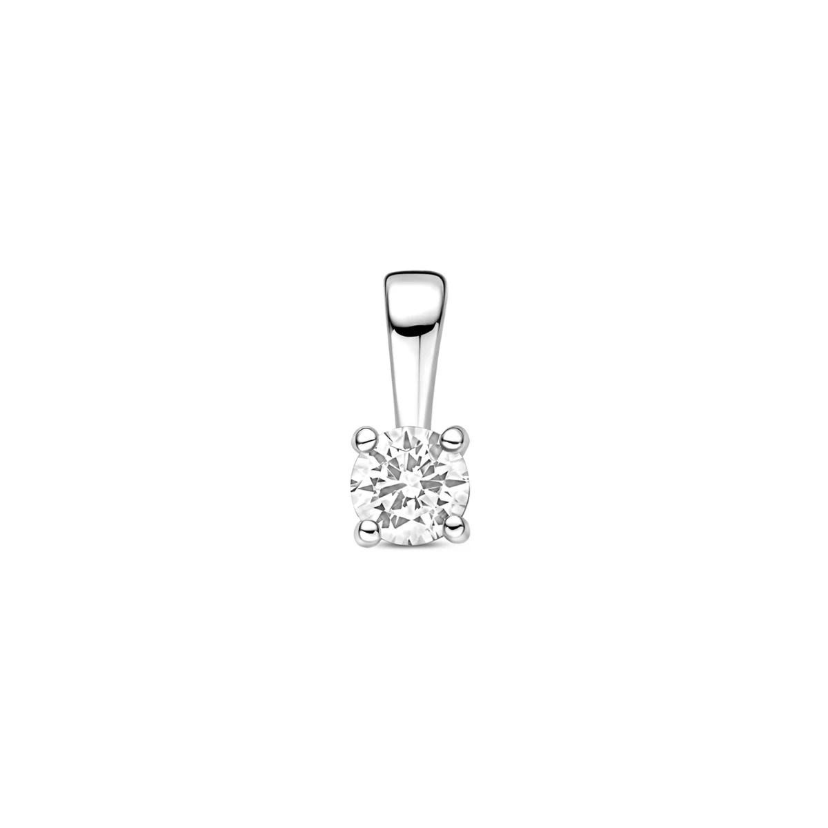 hanger zirkonia zilver gerhodineerd