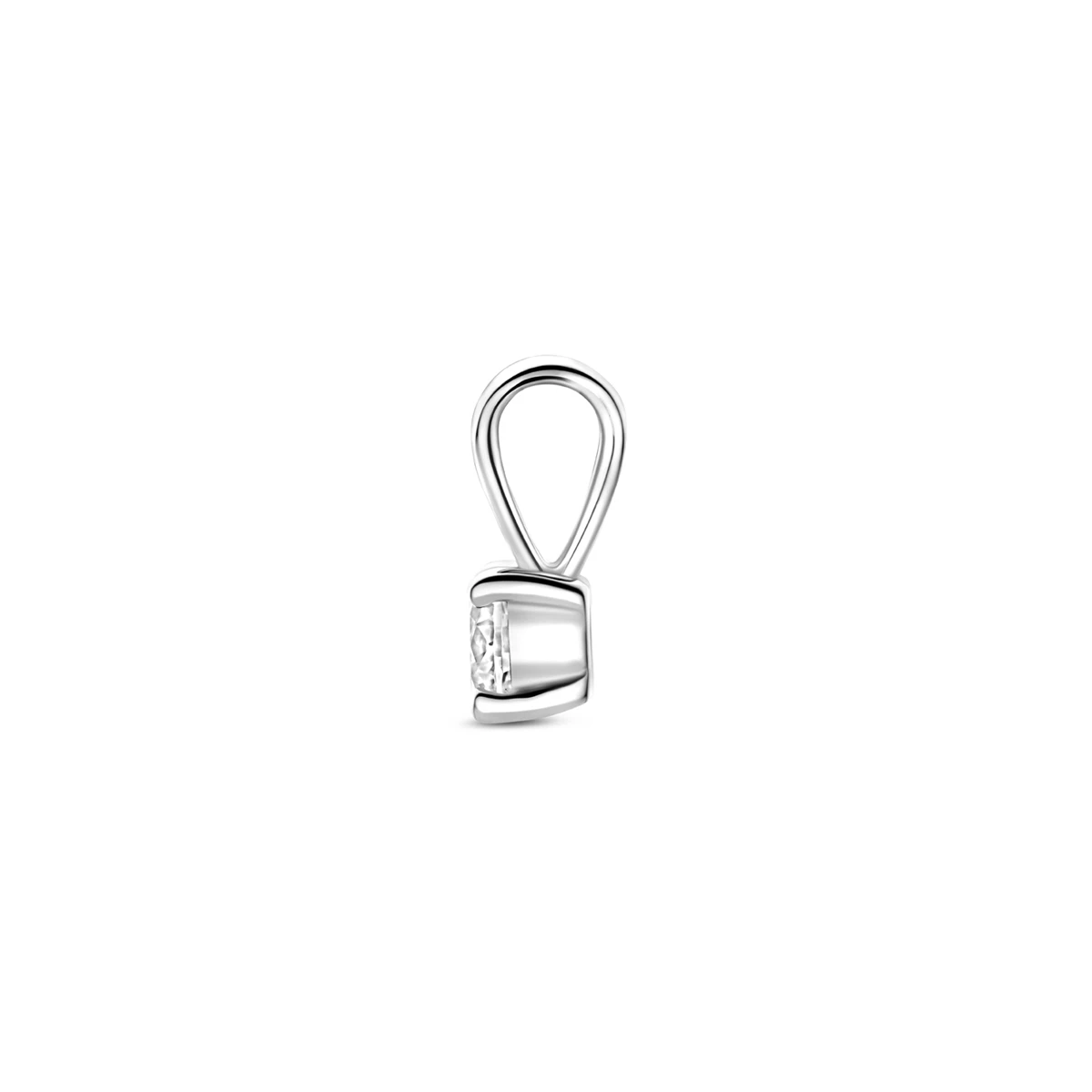 hanger zirkonia zilver gerhodineerd