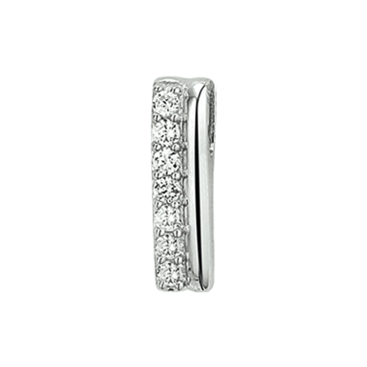 hanger zirkonia zilver gerhodineerd