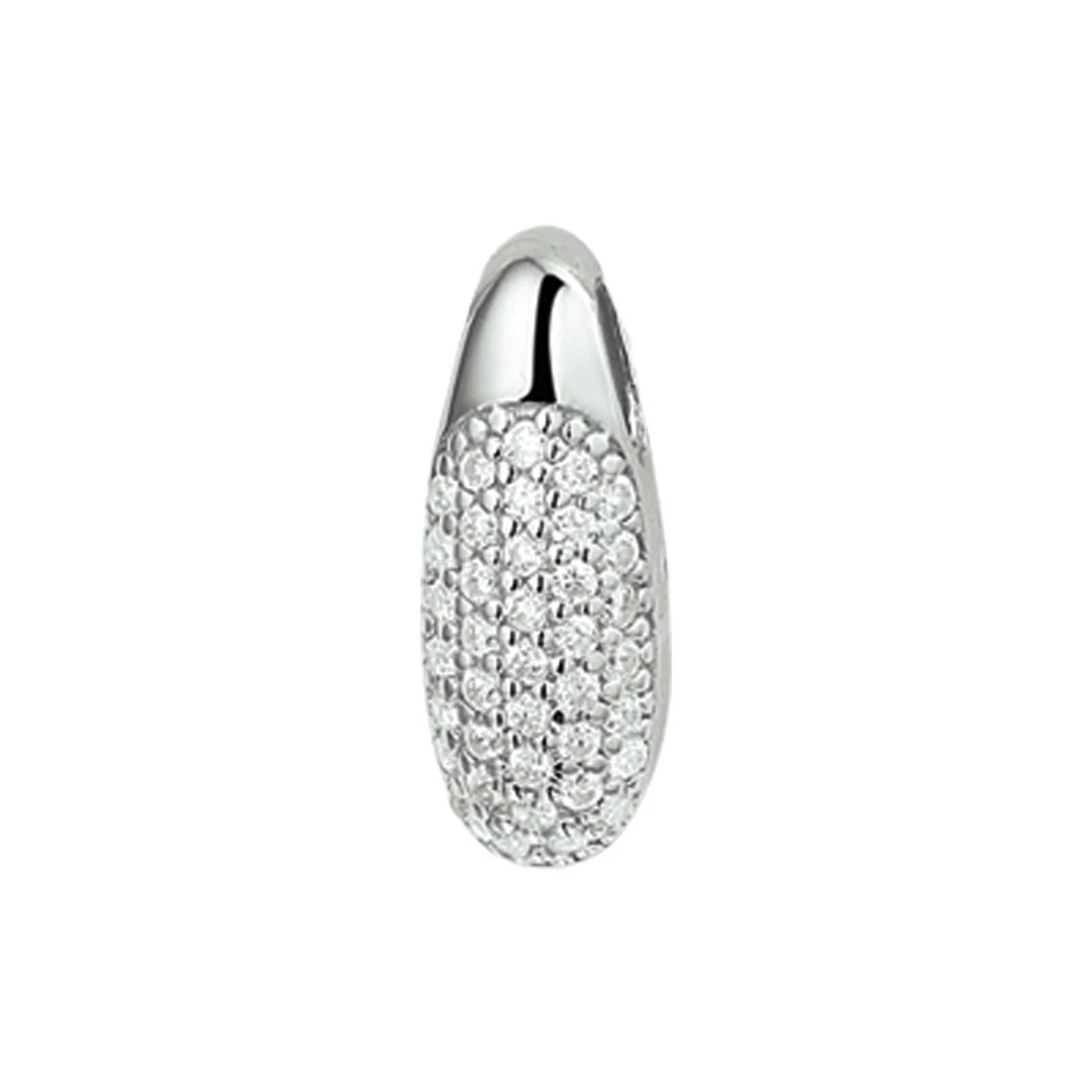 hanger zirkonia zilver gerhodineerd