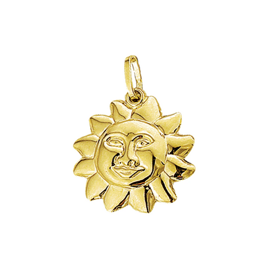 hanger zon 14K geelgoud