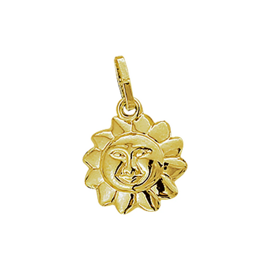hanger zon 10,5 mm 14K geelgoud