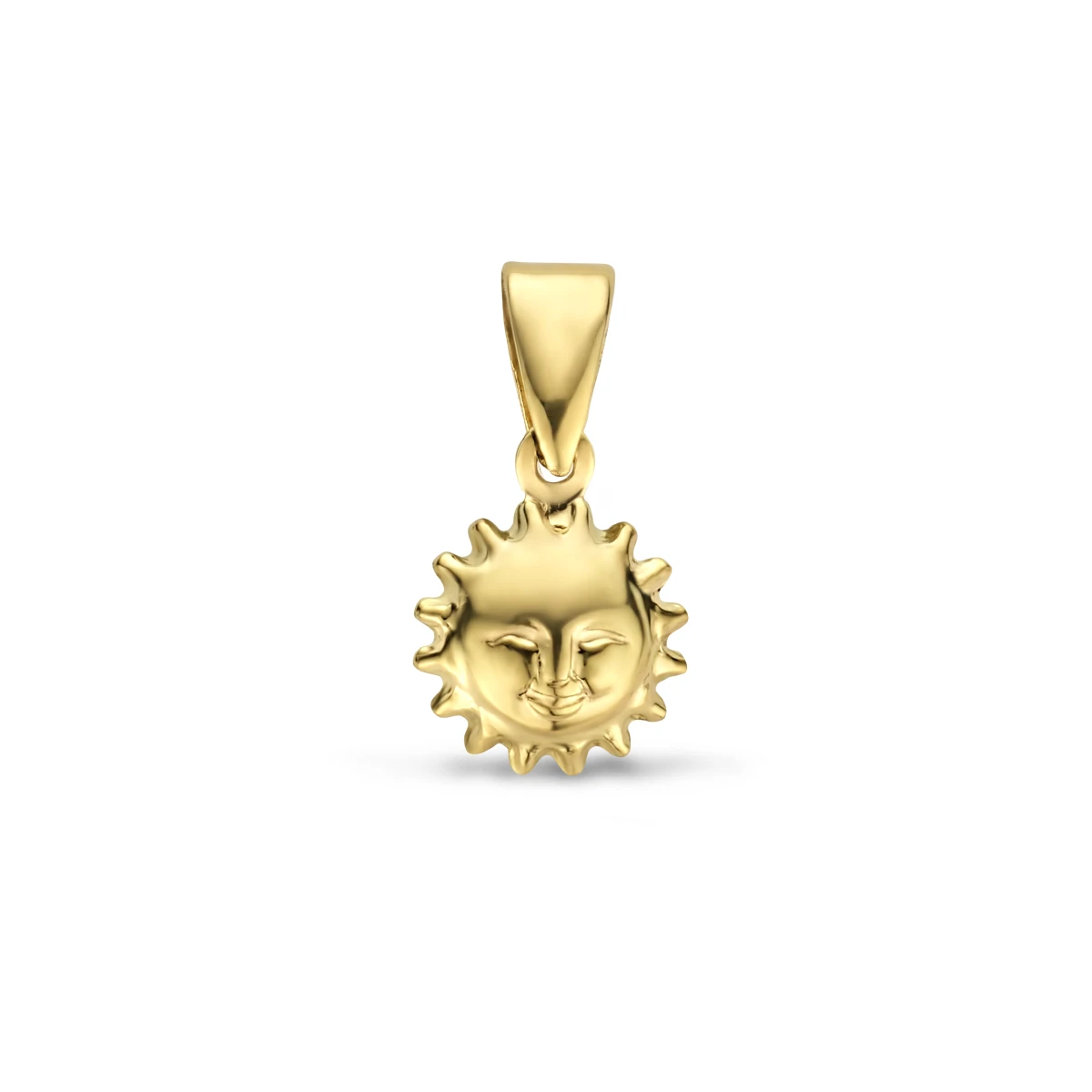 hanger zon 14K geelgoud