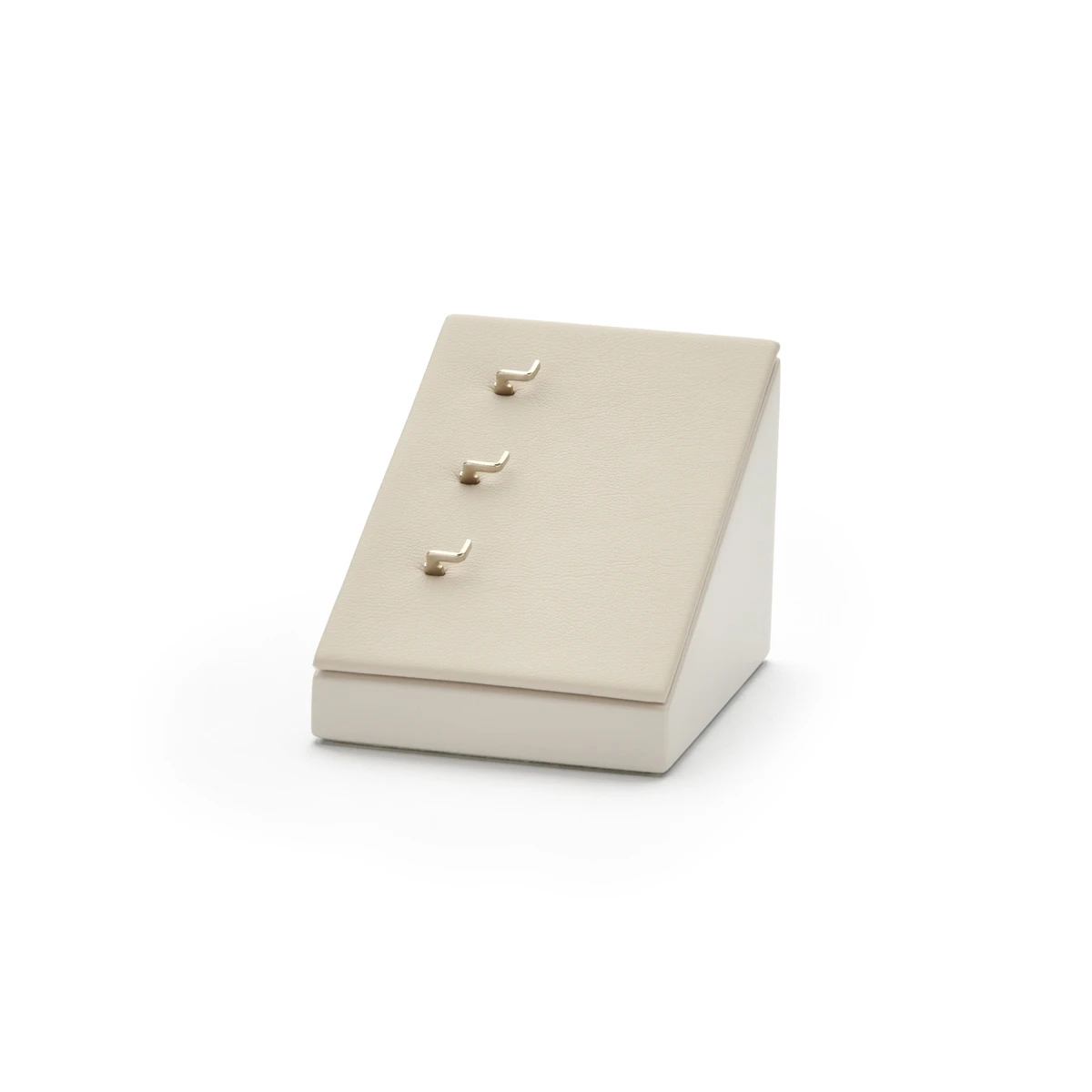 hangers display beige pos materialen
