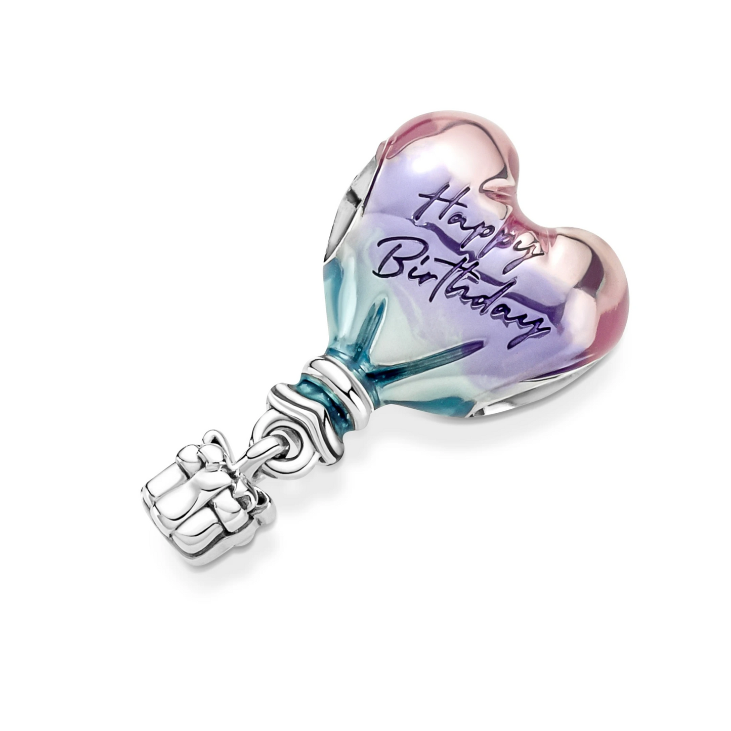 Happy Birthday Hot Air Balloon Charm