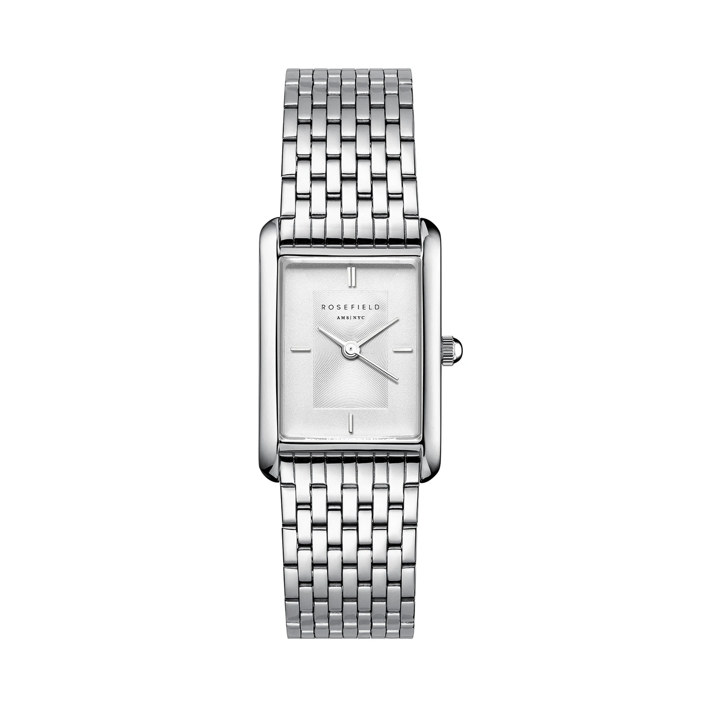 Heirloom White Dial Steel Silver