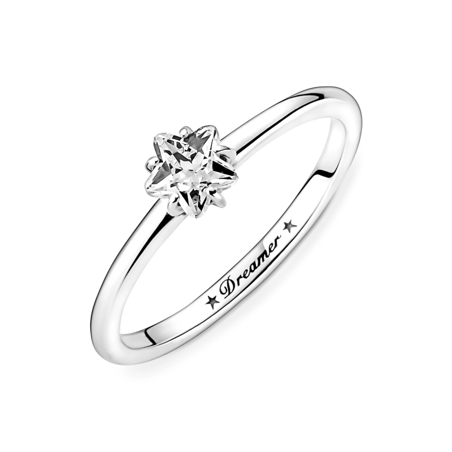 Hemelse Sprankelende Solitaire Ring