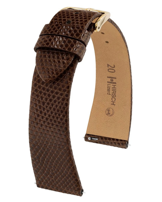 HIRSCH LIZARD M BROWN LIZARD 16/14MM 01866110-1-16
