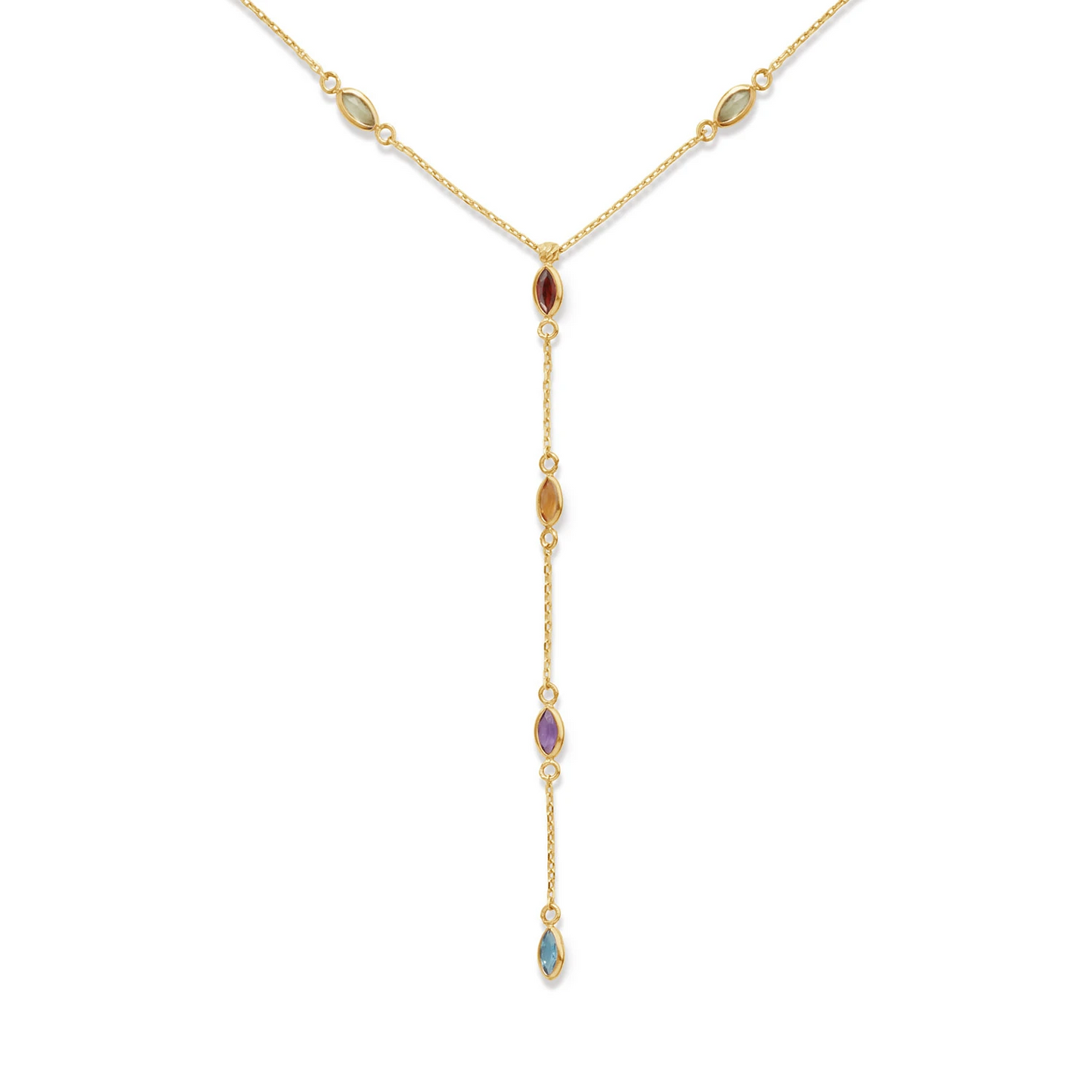 Jackie Savanna Gemstone Necklace585
