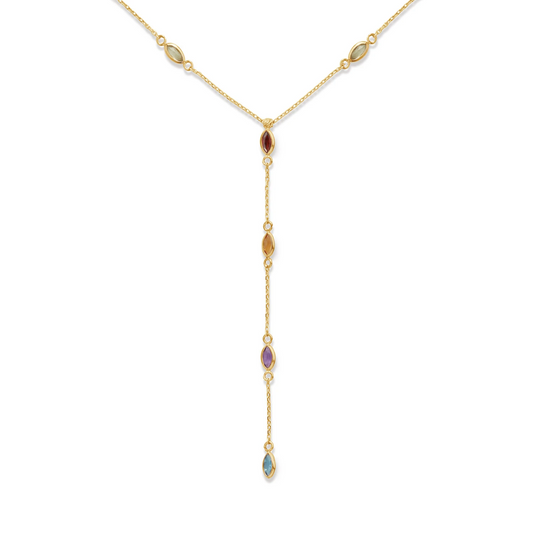 Jackie Savanna Gemstone Necklace585
