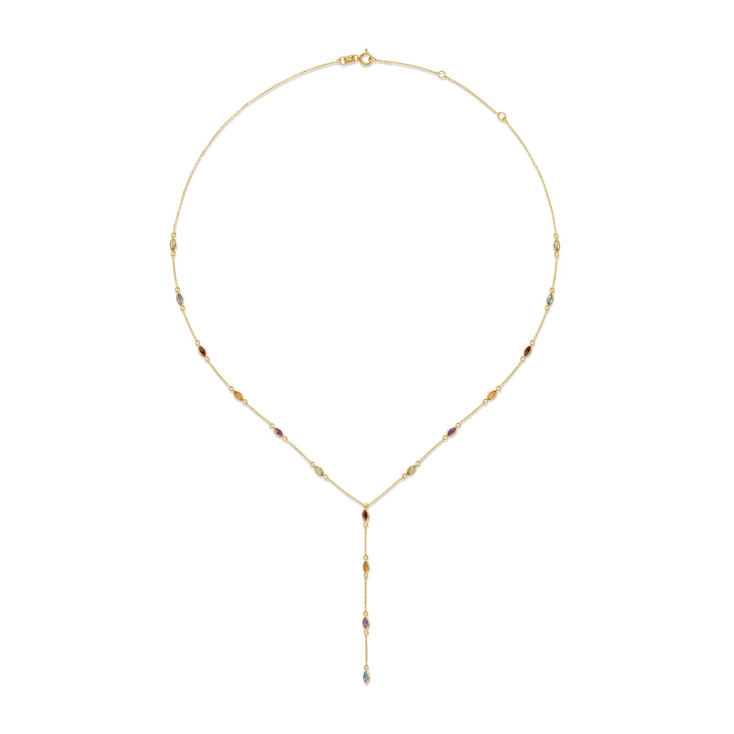 Jackie Savanna Gemstone Necklace585