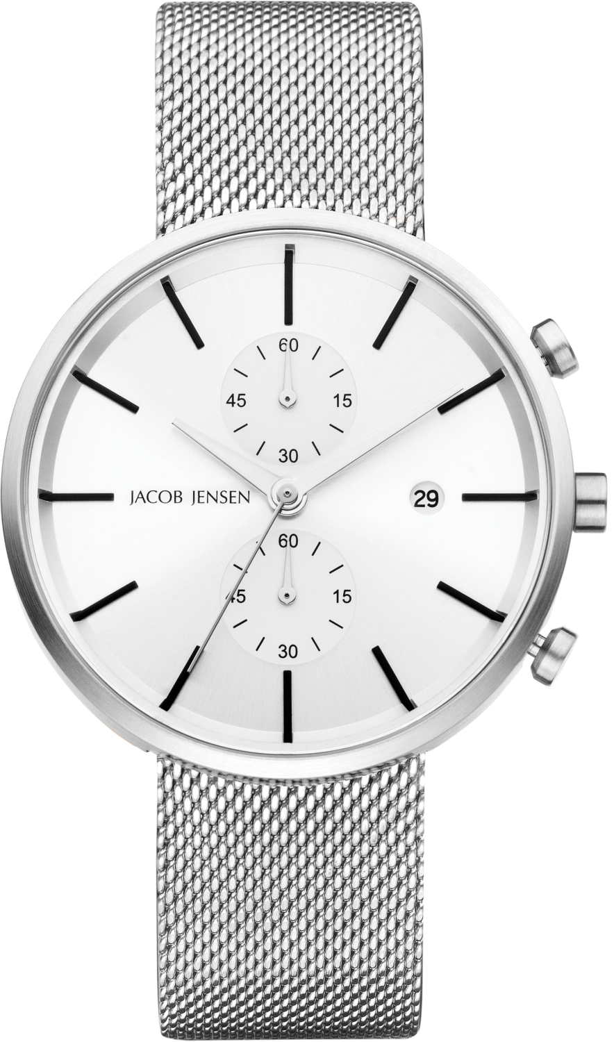 JACOB JENSEN STAINLESS STEEL SAPPHIRE -LINEAR- 625.