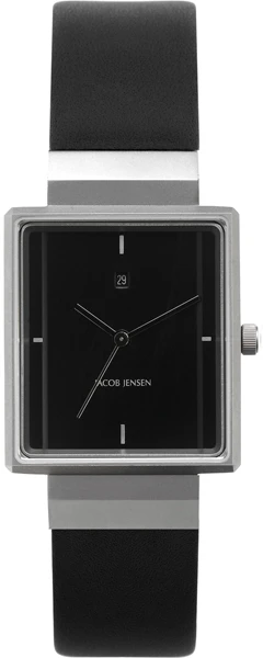 JACOB JENSEN STAINLESS STEEL SAPPHIRE -RECTANGULAR- 895.