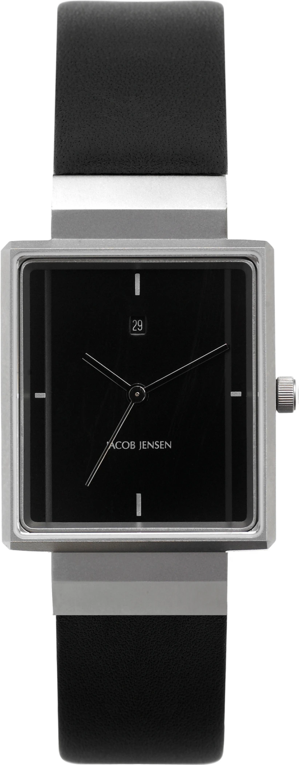 JACOB JENSEN STAINLESS STEEL SAPPHIRE -RECTANGULAR- 895.