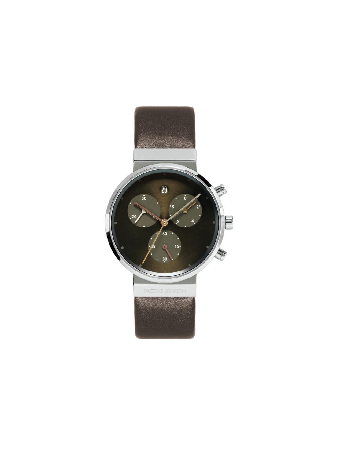 JACOB JENSEN TITANIUM SAPPHIRE -CHRONOGRAPH- 614.