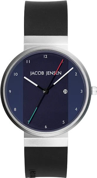 JACOB JENSEN WATCH STAINLESS STEEL -NEW LINE- 714.