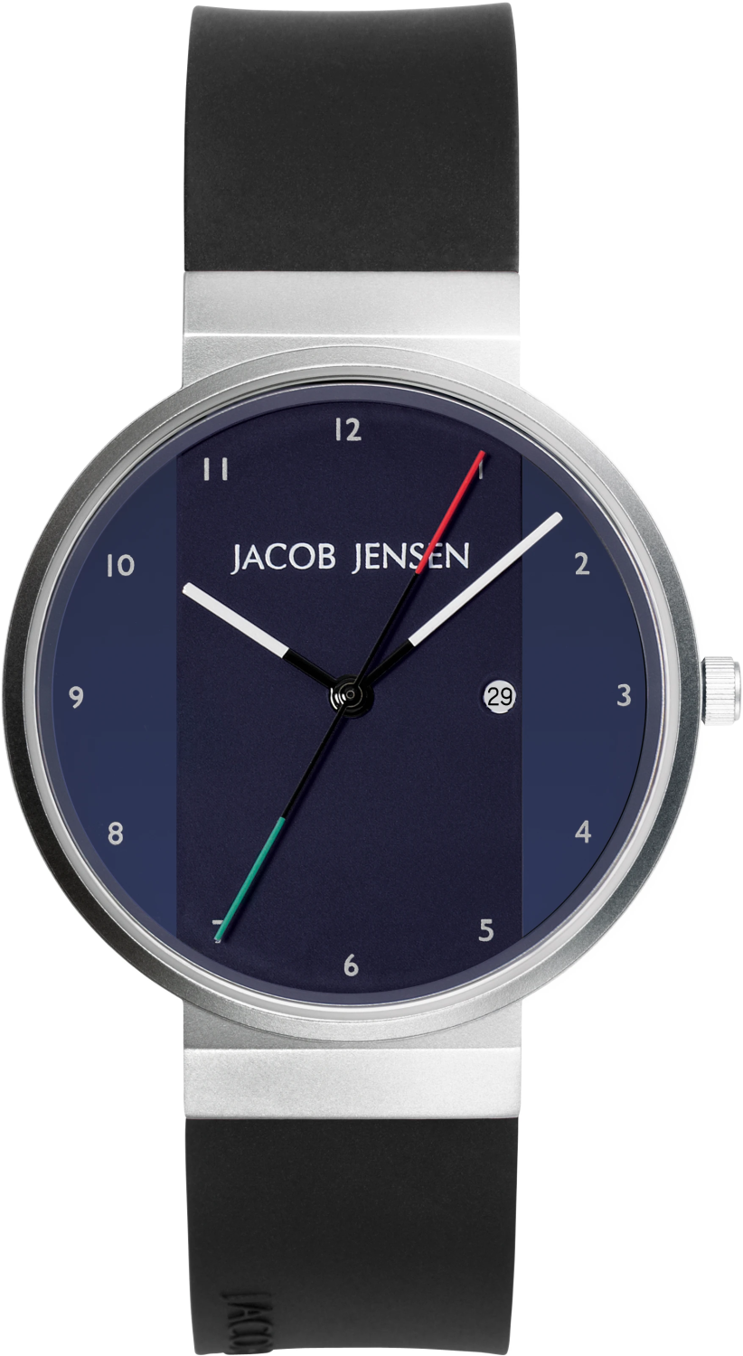 JACOB JENSEN WATCH STAINLESS STEEL -NEW LINE- 714.
