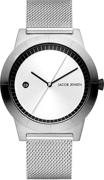 JACOB JENSEN WATCH STAINLESS STEEL SAPPHIRE -ASCENT- 142.
