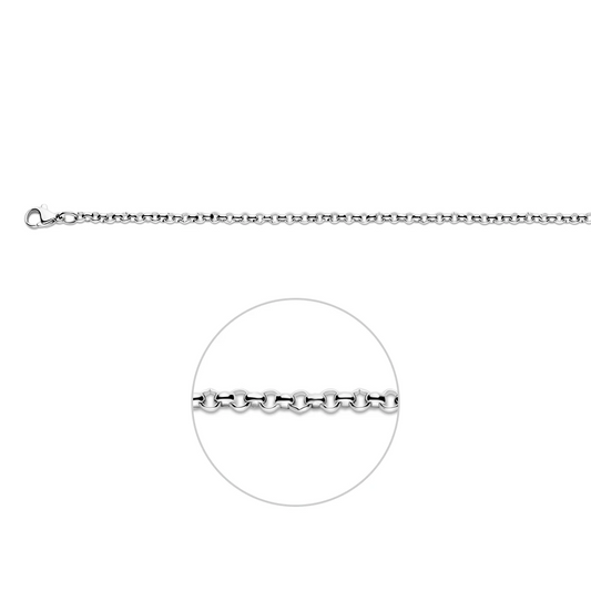 jasseron 3,0 mm edelstaal
