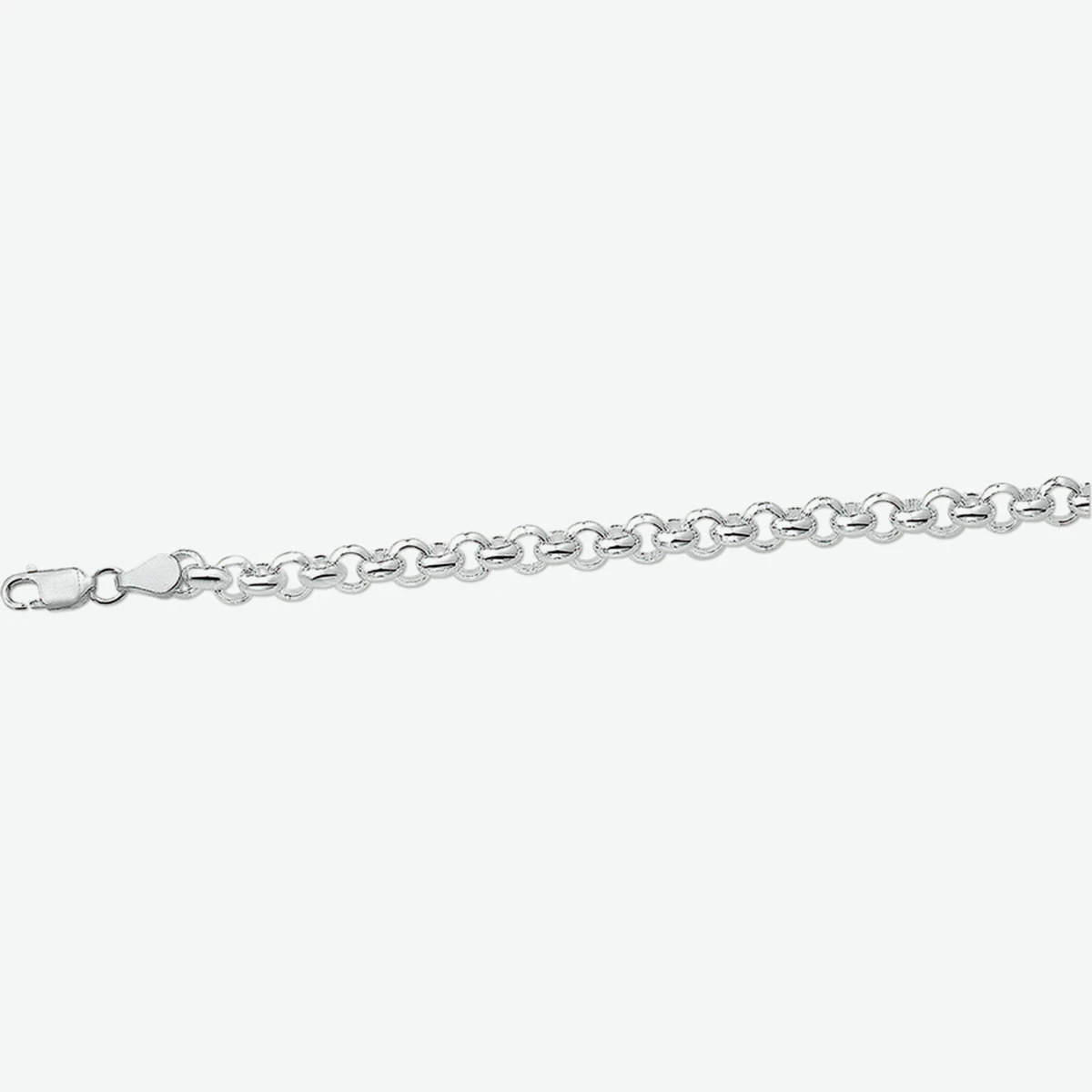 jasseron 5,5 mm zilver wit