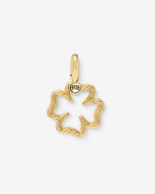 058GV one - Pendant Katja Mini Clover Gold Vermeil