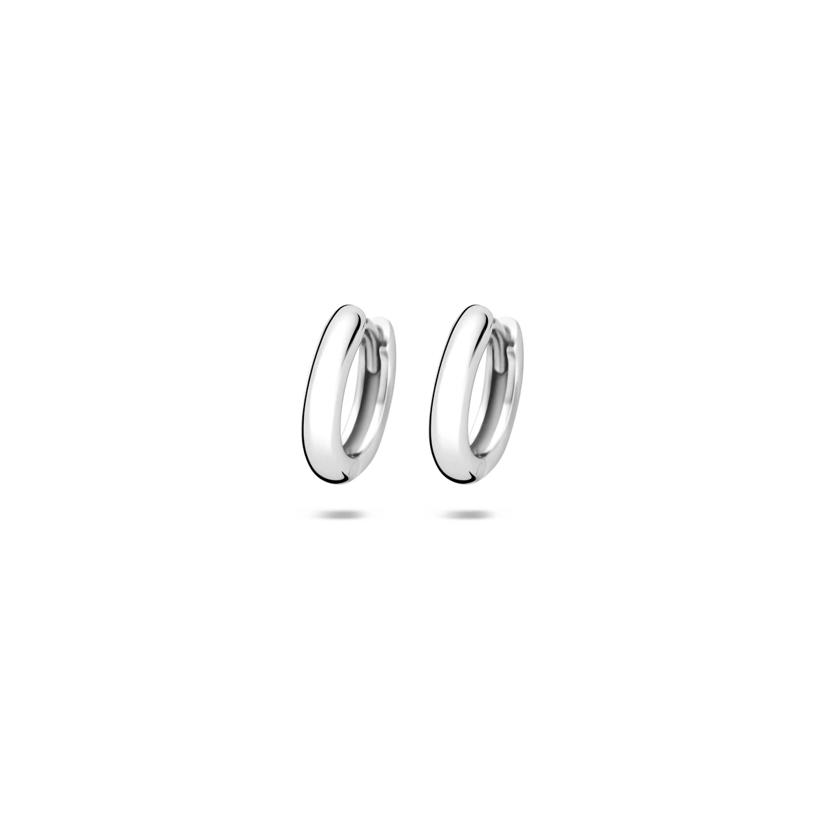 klapoorringen 10,5 mm zilver gerhodineerd