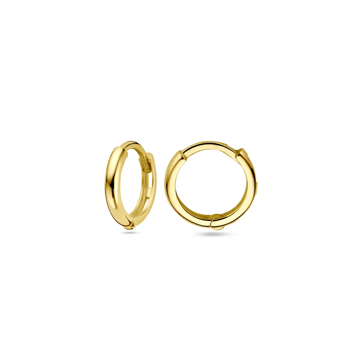 klapoorringen 14K geelgoud