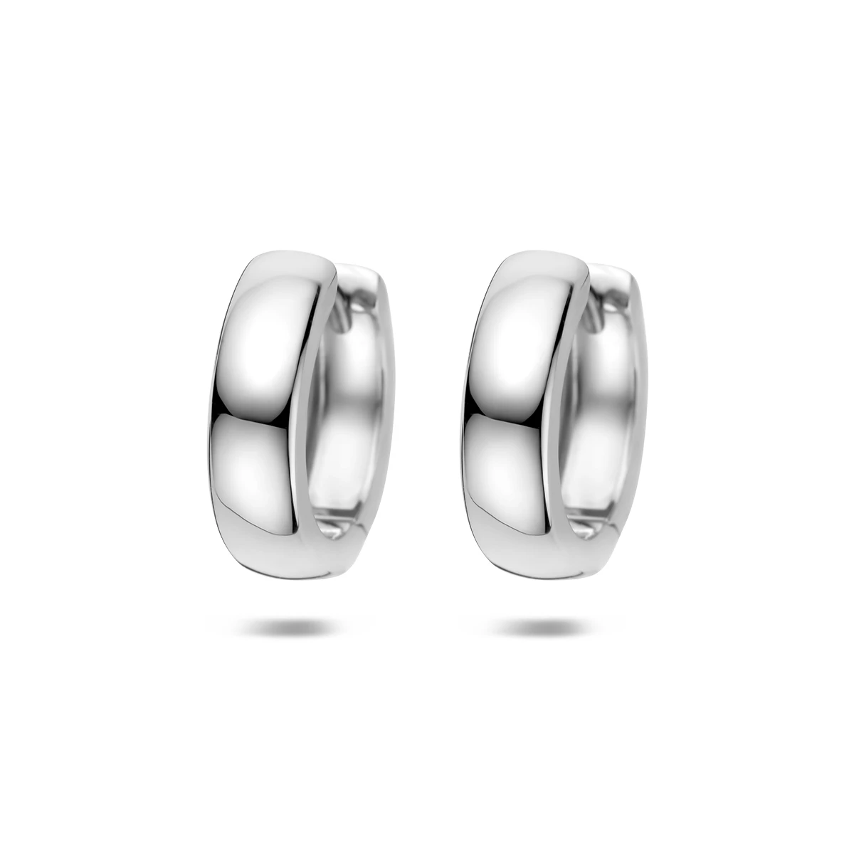 klapoorringen 15 mm zilver gerhodineerd