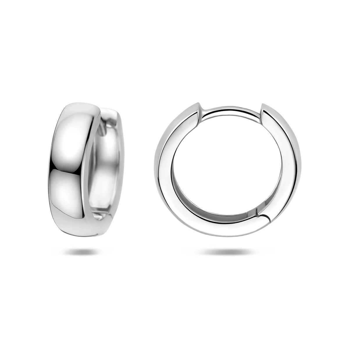 klapoorringen 15 mm zilver gerhodineerd