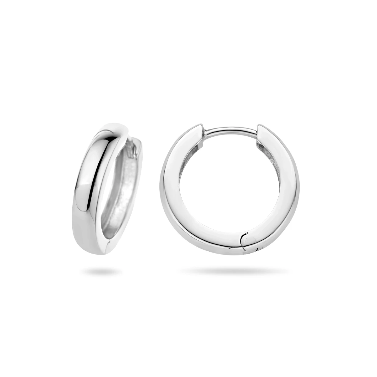 klapoorringen 3 mm bol zilver gerhodineerd