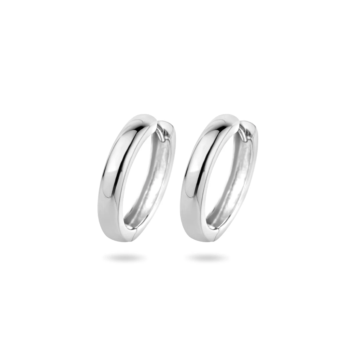 klapoorringen 3 mm bol zilver gerhodineerd