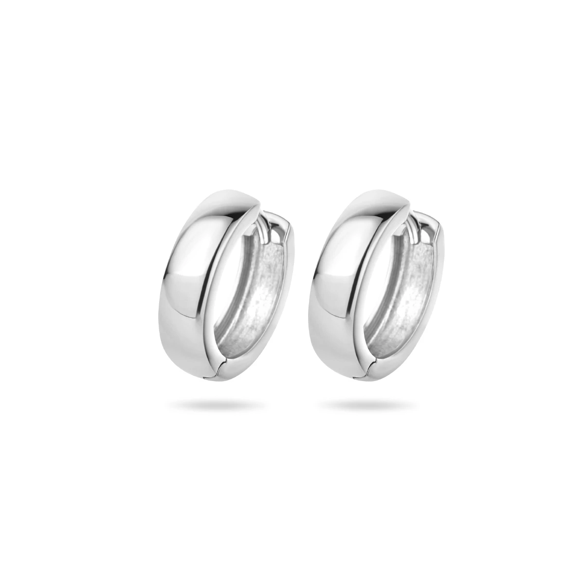 klapoorringen 4 mm bol zilver gerhodineerd