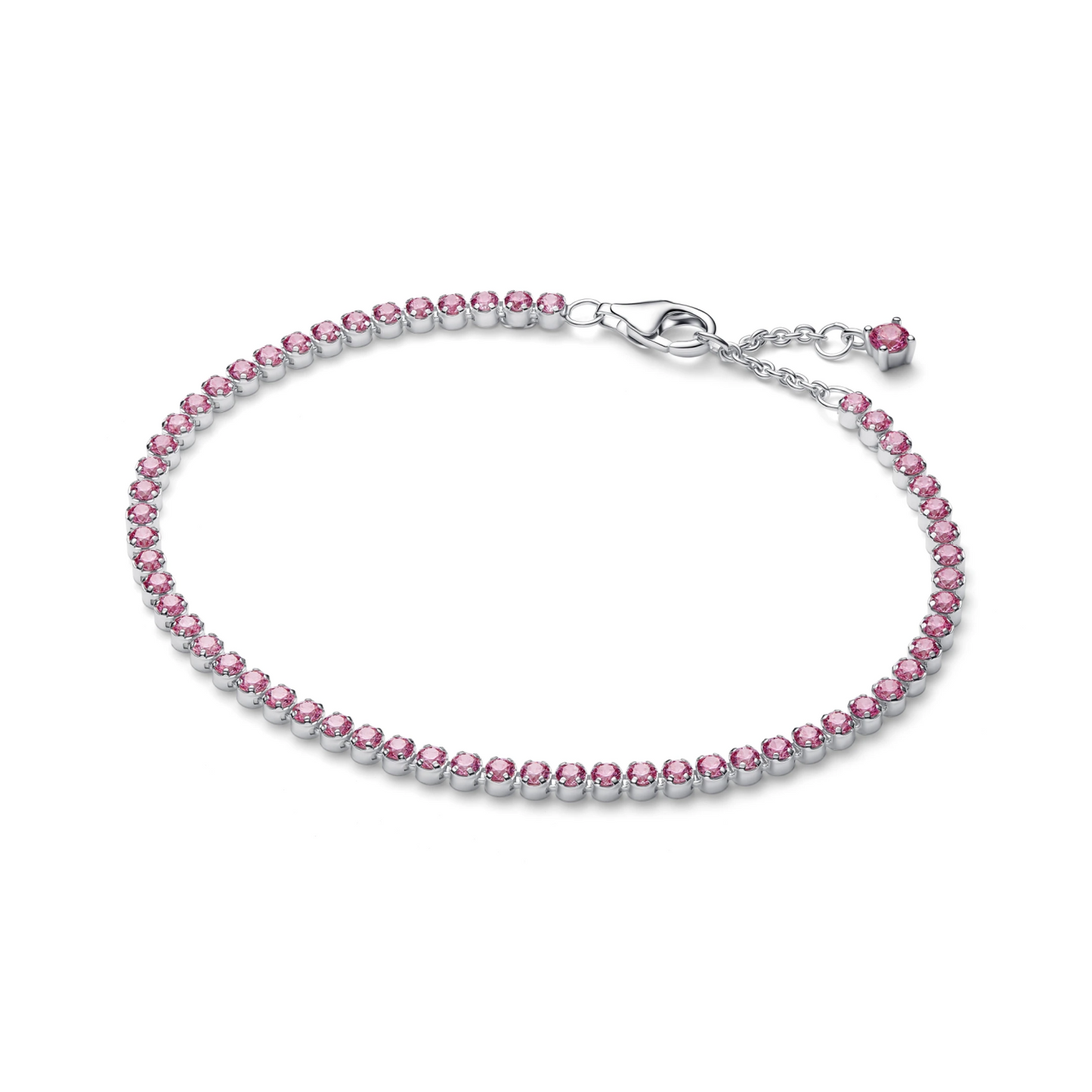 Kleine Roze Tennisarmband