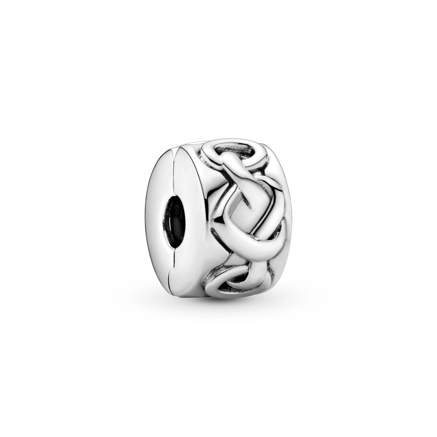 Knotted Hearts Clip Bedel