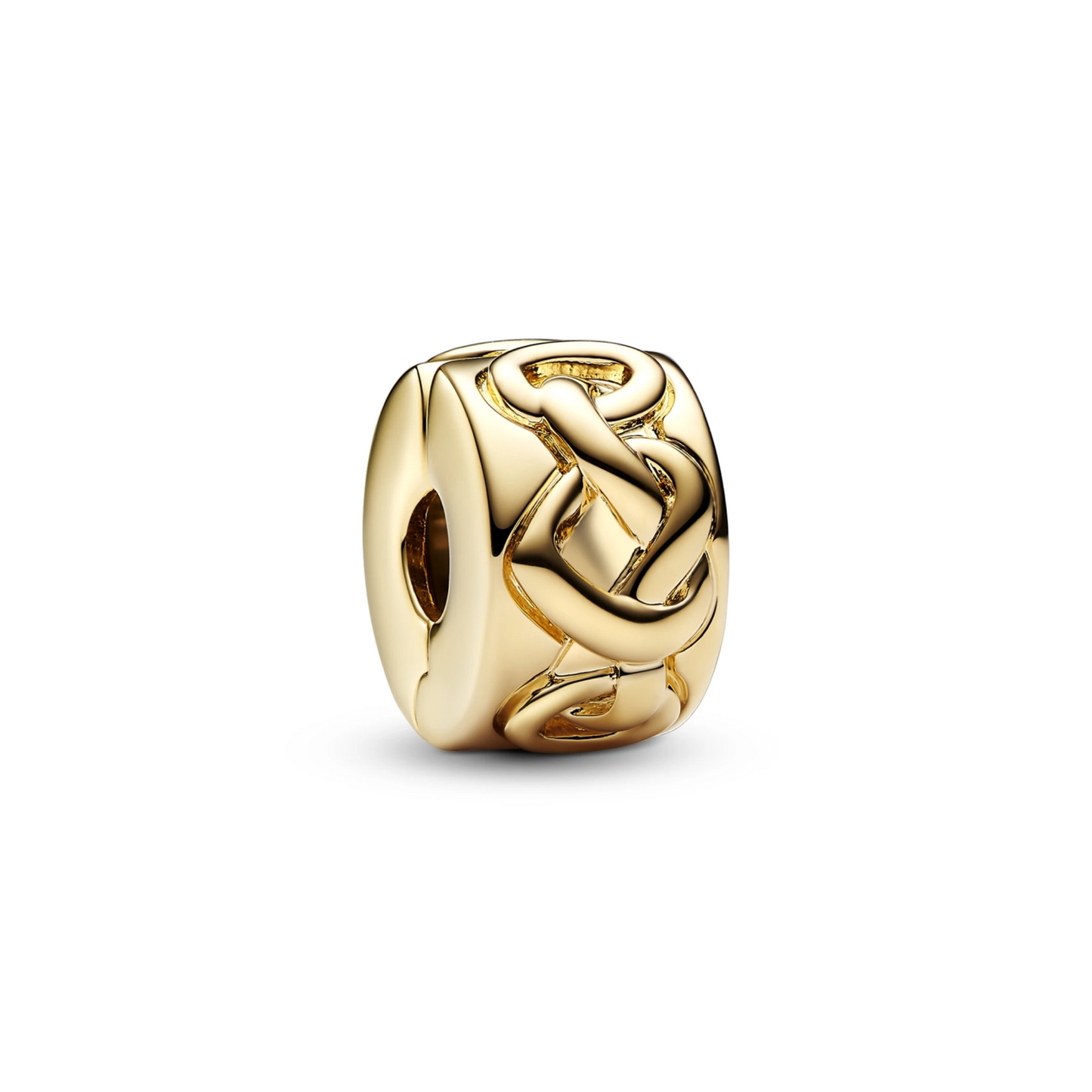 Knotted Hearts Clip Bedel