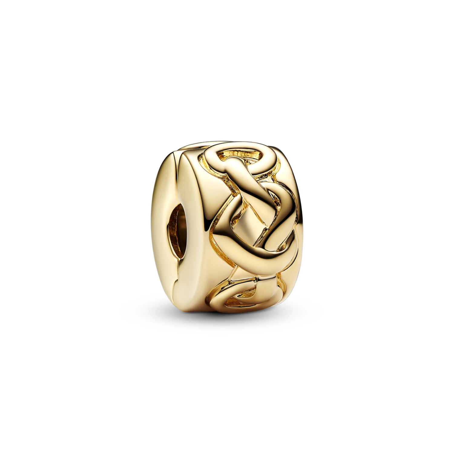 Knotted Hearts Clip Bedel