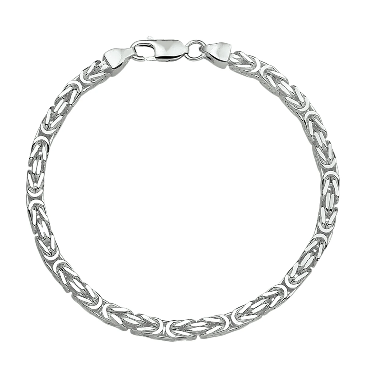 konings 4,0 mm zilver wit