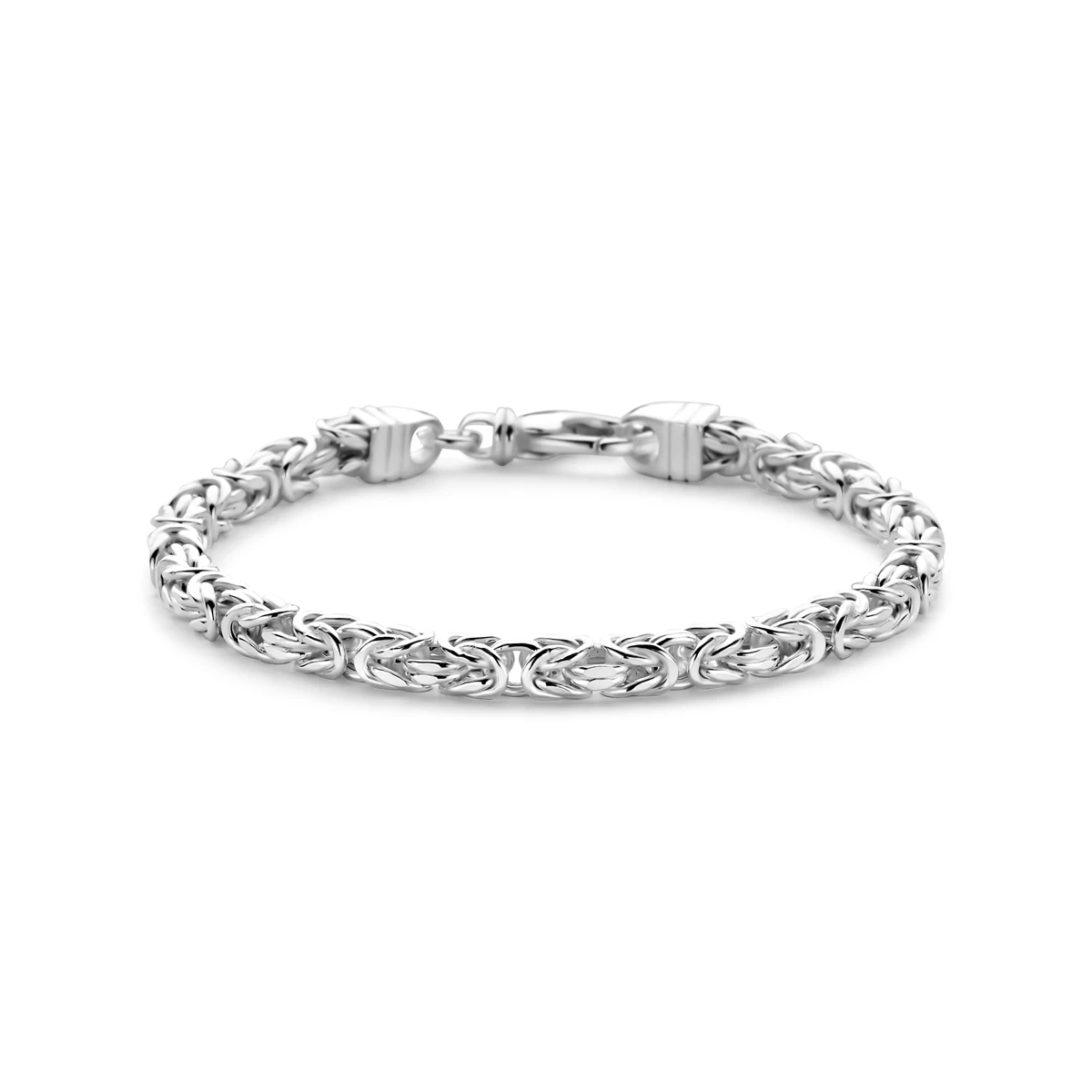 konings 4,7 mm zilver wit