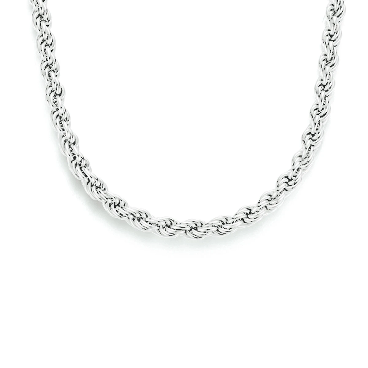 koord 2,5 mm zilver gerhodineerd