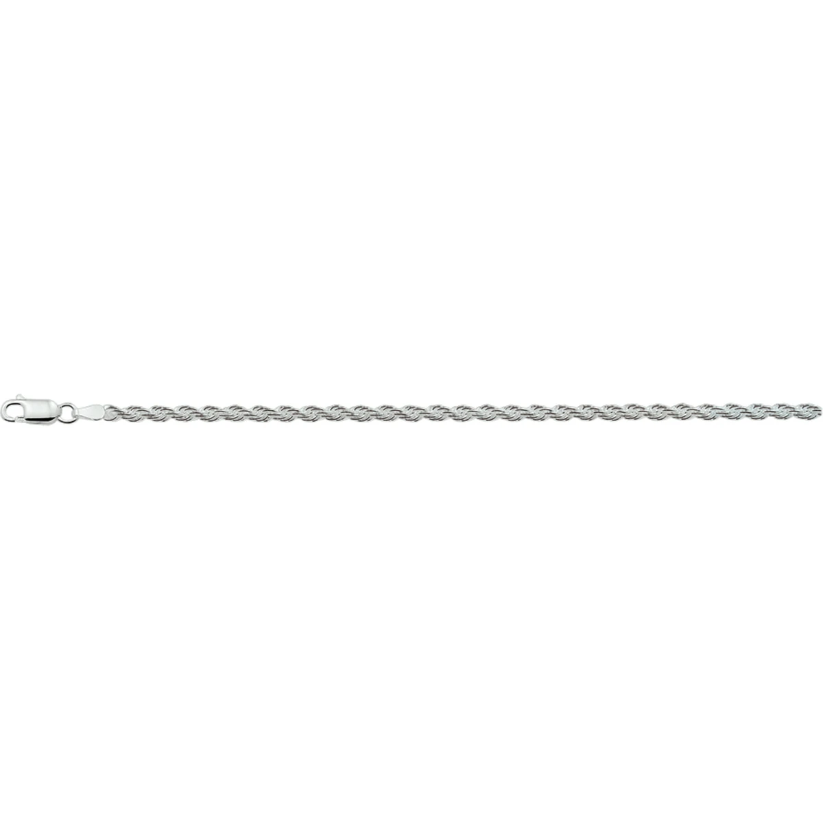 koord 3,0 mm zilver wit