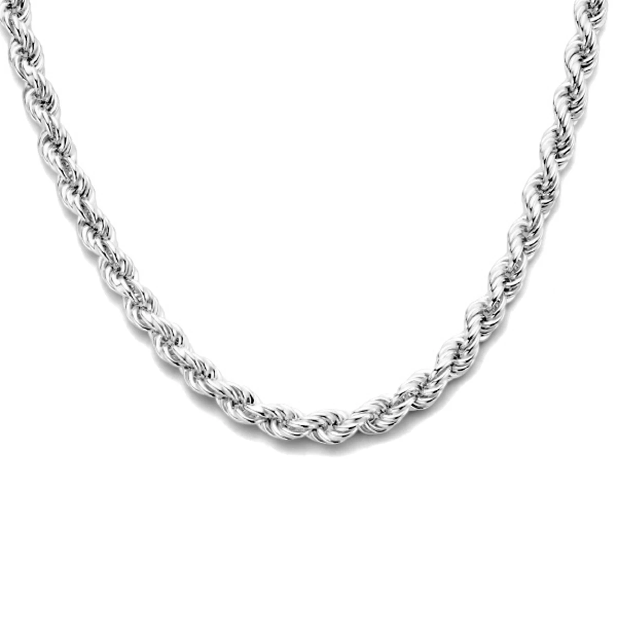 koord 4,2 mm zilver gerhodineerd