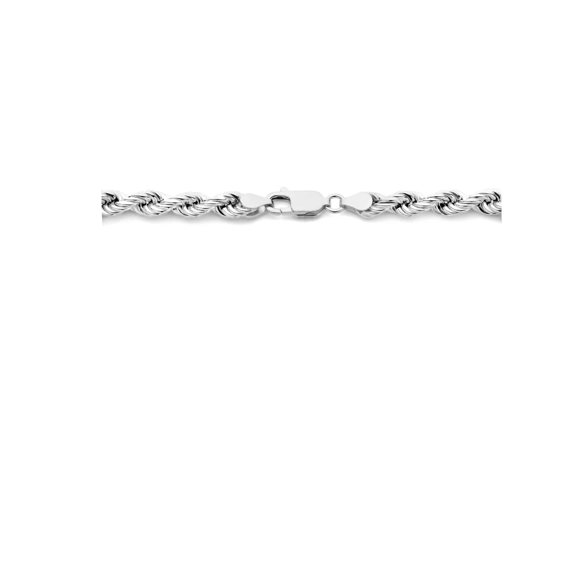 koord 4,2 mm zilver gerhodineerd
