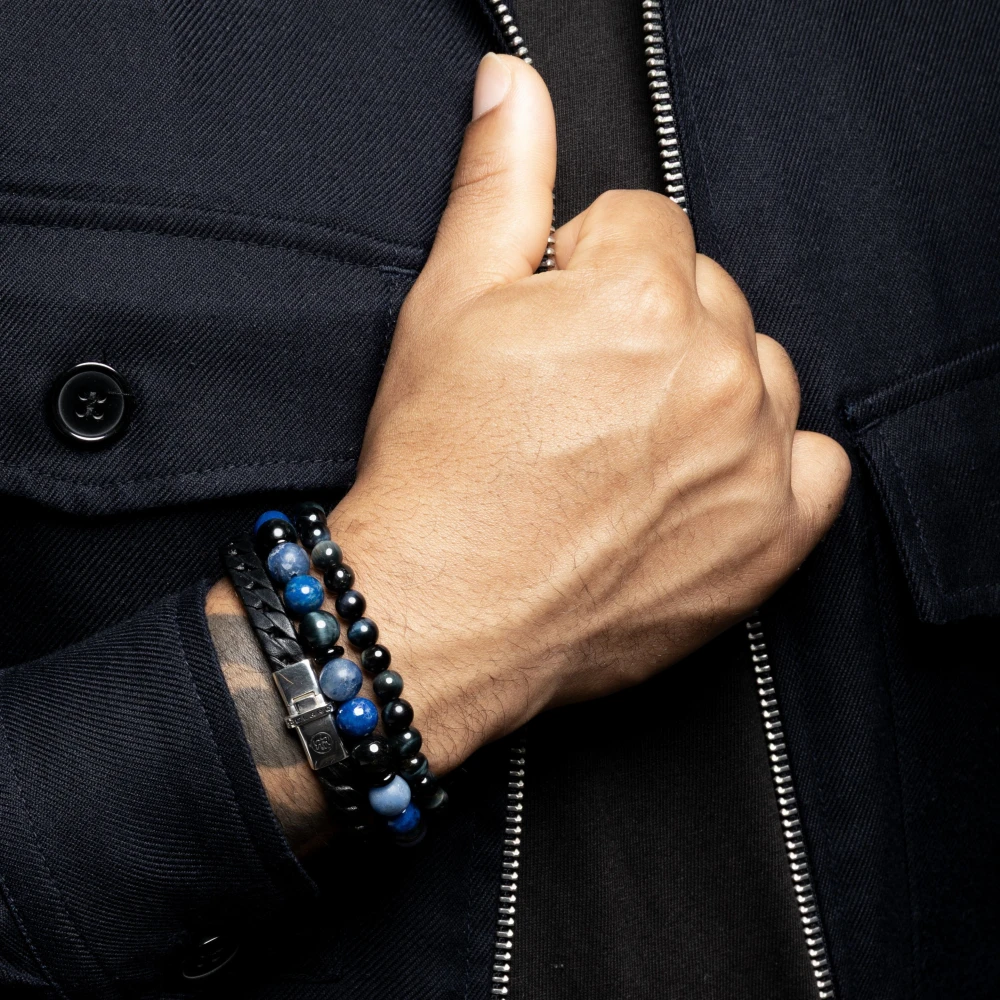 Mastery Collection - Small Braided Chain 230 Black M