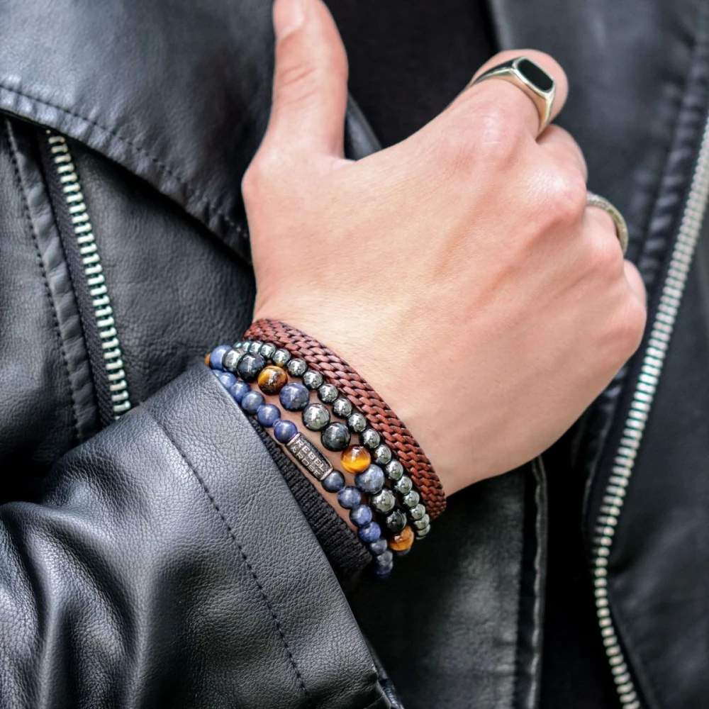 Mastery Collection - Woven Patina Cognac M