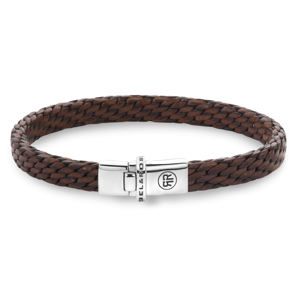 Mastery Collection - Woven Small Patina Cognac L