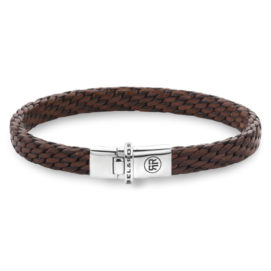 Mastery Collection - Woven Small Patina Cognac L
