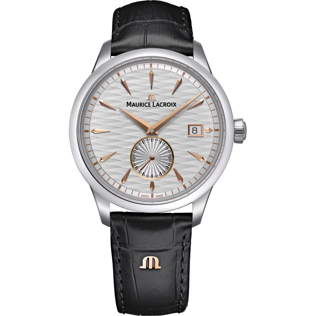 MAURICE LACROIX 1975 AUTOMATIC DATE 39MM LIMITED EDITION LEGACY 500PCS 756207-SS001-130-2
