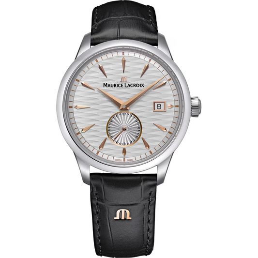 MAURICE LACROIX 1975 AUTOMATIC DATE 39MM LIMITED EDITION LEGACY 500PCS 756207-SS001-130-2